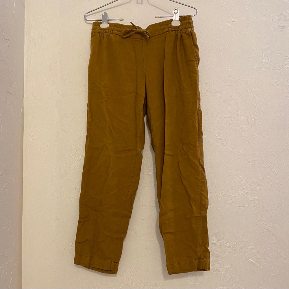 Cropped Mustard Ankle Old Navy Pants